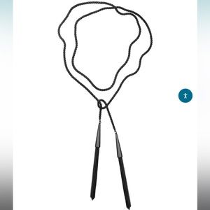 Kendra Scott Phara Necklace in Gunmetal NEW